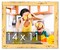 11x14 Shabby Chic Picture Frame with UV-Resistant Acrylic & Acid Free Backing, Available in 9 Finishes - Black, Blue, Brown, Green, Orange, Pink, Red, and White